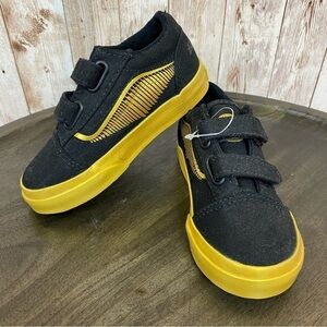 Vans x Harry Potter Old Skool V Goldensnitch Sneaker Size 5 Toddler
